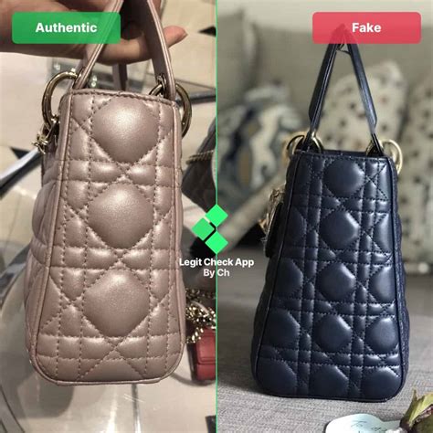 fake vs real christian dior|dior bag false.